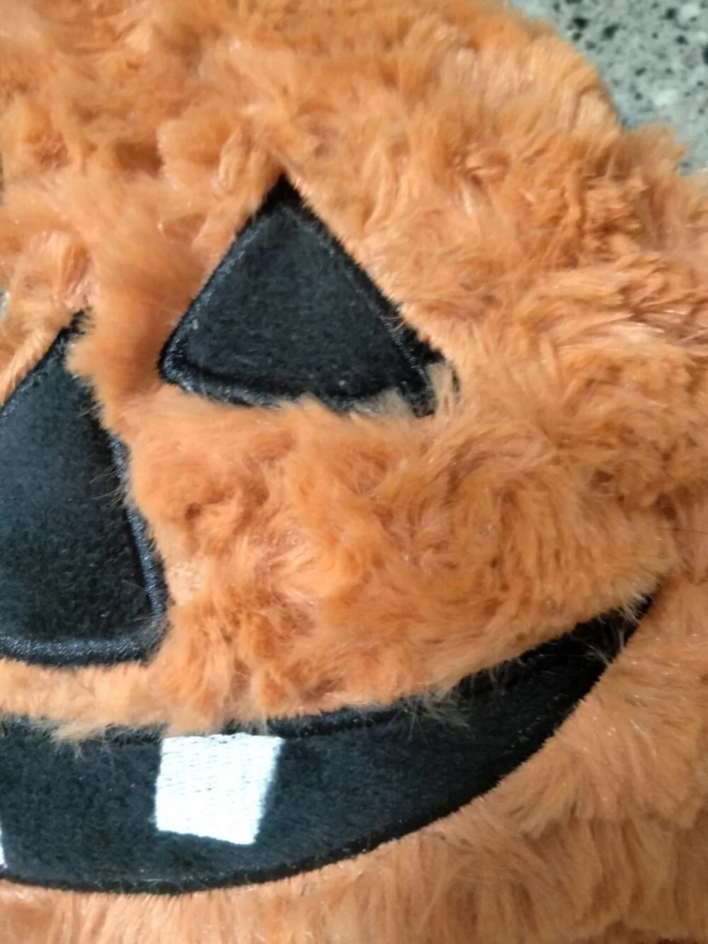 New Plush Pumpkin Jack O' Lantern Dog Toy
